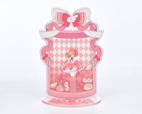 Cardcaptor Sakura: Clear Card - Sakura Pink Dress Acrylic Stand (Ver. A) image number 1